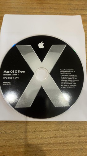 Apple mac 4 - os, 10.4
