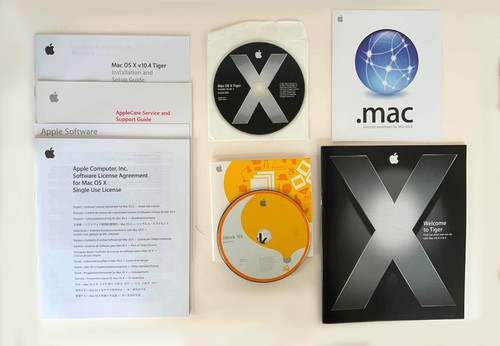 Apple mac tiger 10 - apple, x