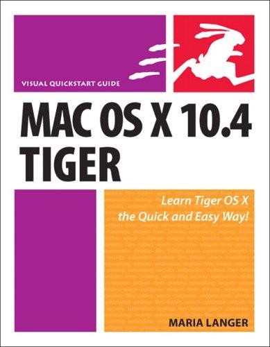 Mac tiger visual - mac, tiger: